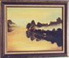 MISTY SUNRISE Framed Size 16x13 $275