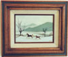 SNOWY MEADOW Framed Size 10x12 $95